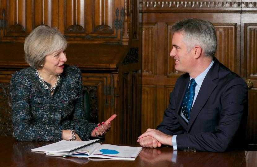 James Cartlidge MP backs Theresa May