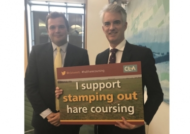 James Cartlidge MP with CLA